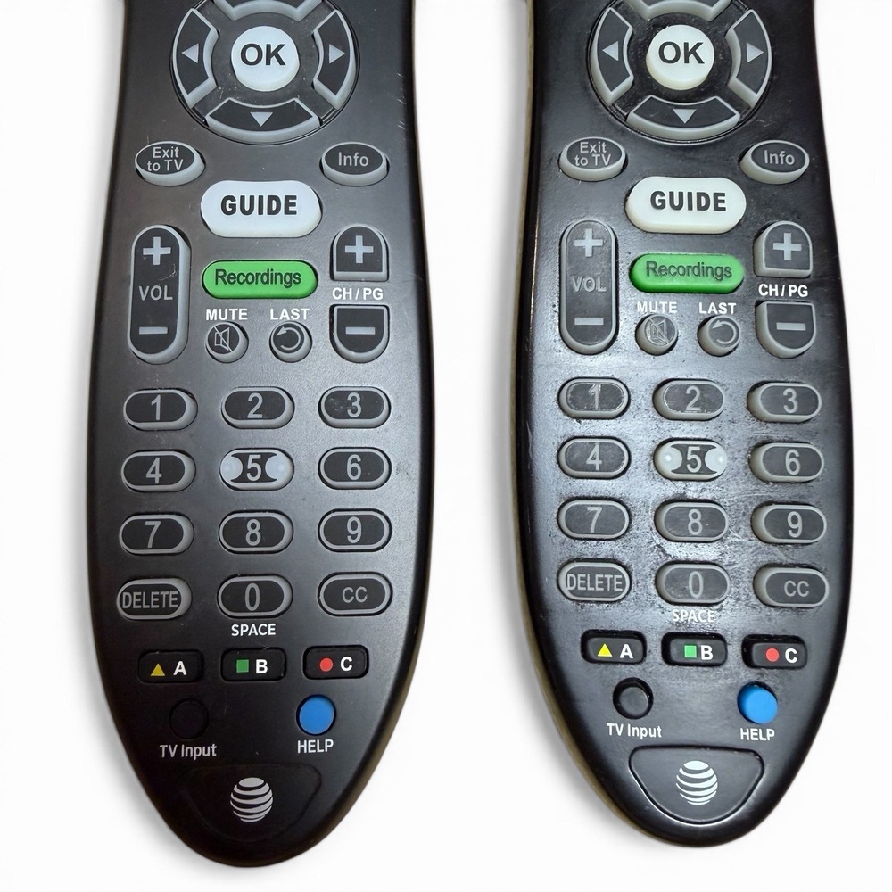 AT&T U-verse S30-S1A Universal Remote Control Powers Up Tested OEM Lot Of 2 - Picture 3 of 6